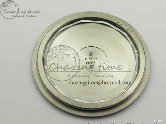 MIROTIME 0328 SmartChoice Mark XVIII IW327006 Titanium M+F 1:1 Best Edition Black Dial on Brown Leather Strap A 7145